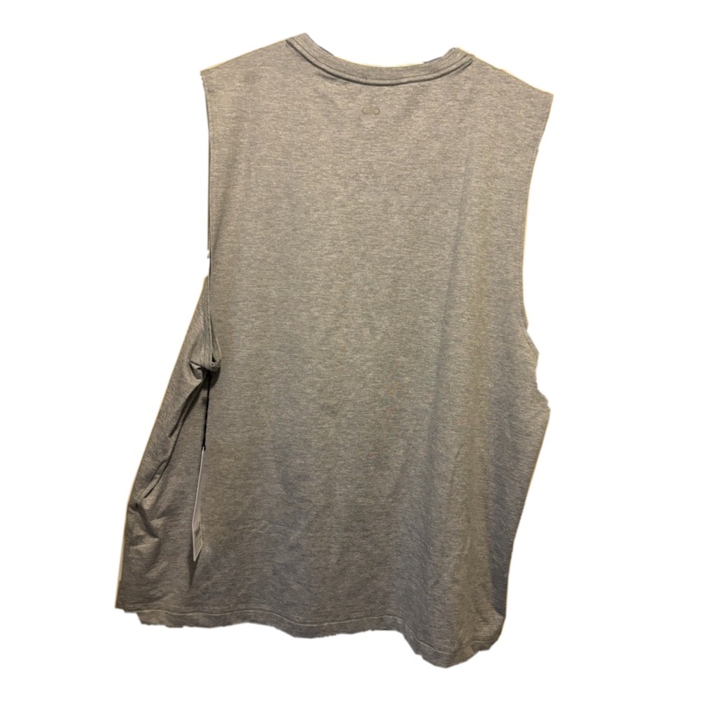 Gray Muscle Tee